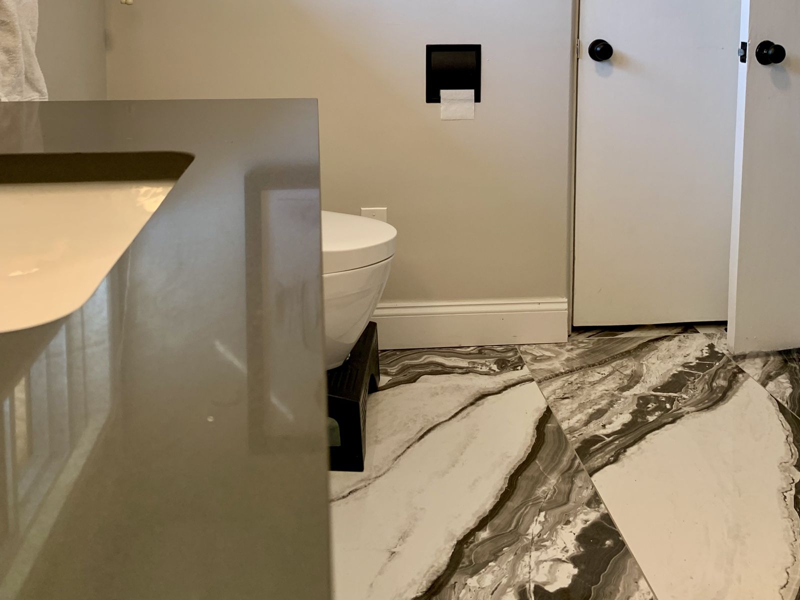 Bathroom 1 Heated Floors — Urban Spa Retreat, Monroeville PA