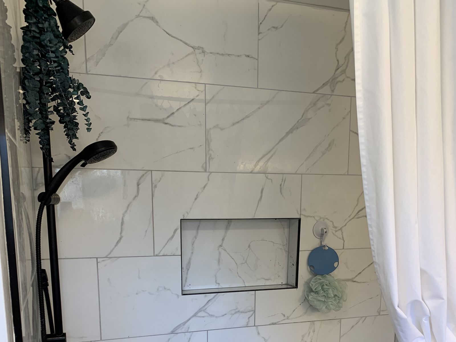Bathroom 1 Shower — Urban Spa Retreat, Monroeville PA