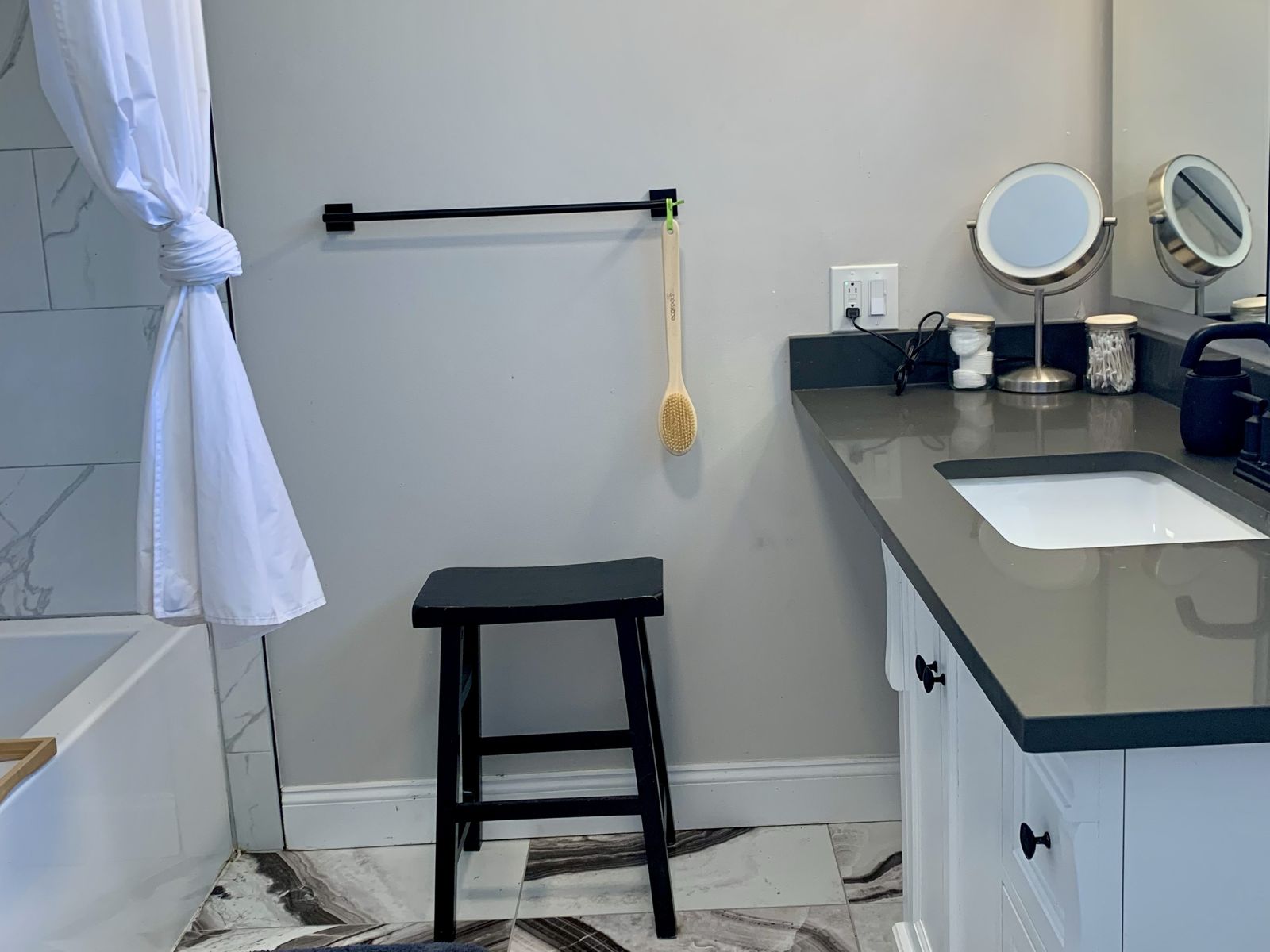 Bathroom 1 Sink Heated Floors — Urban Spa Retreat, Monroeville PA