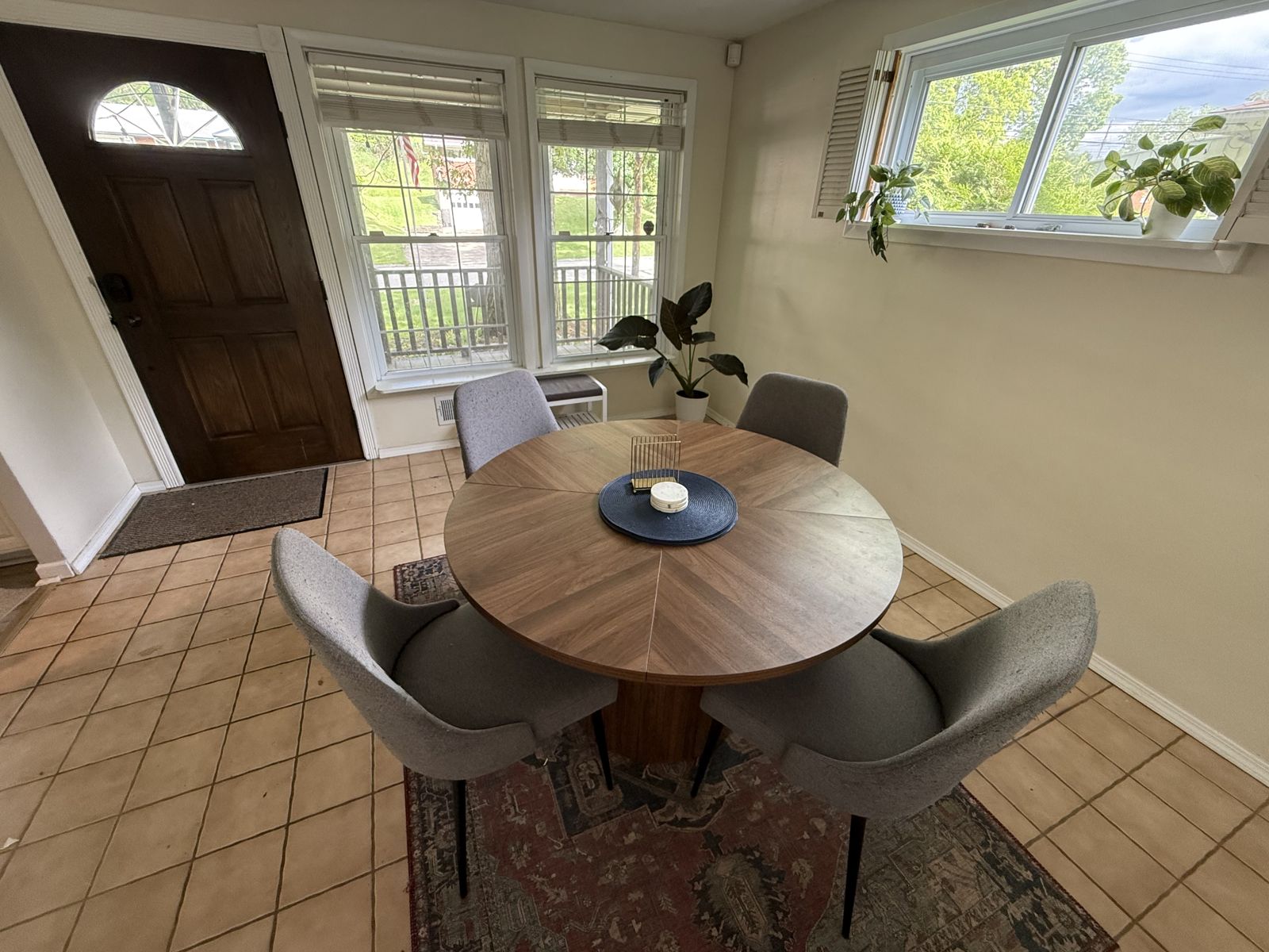 Dining Room Table Living Room — Urban Spa Retreat, Monroeville PA