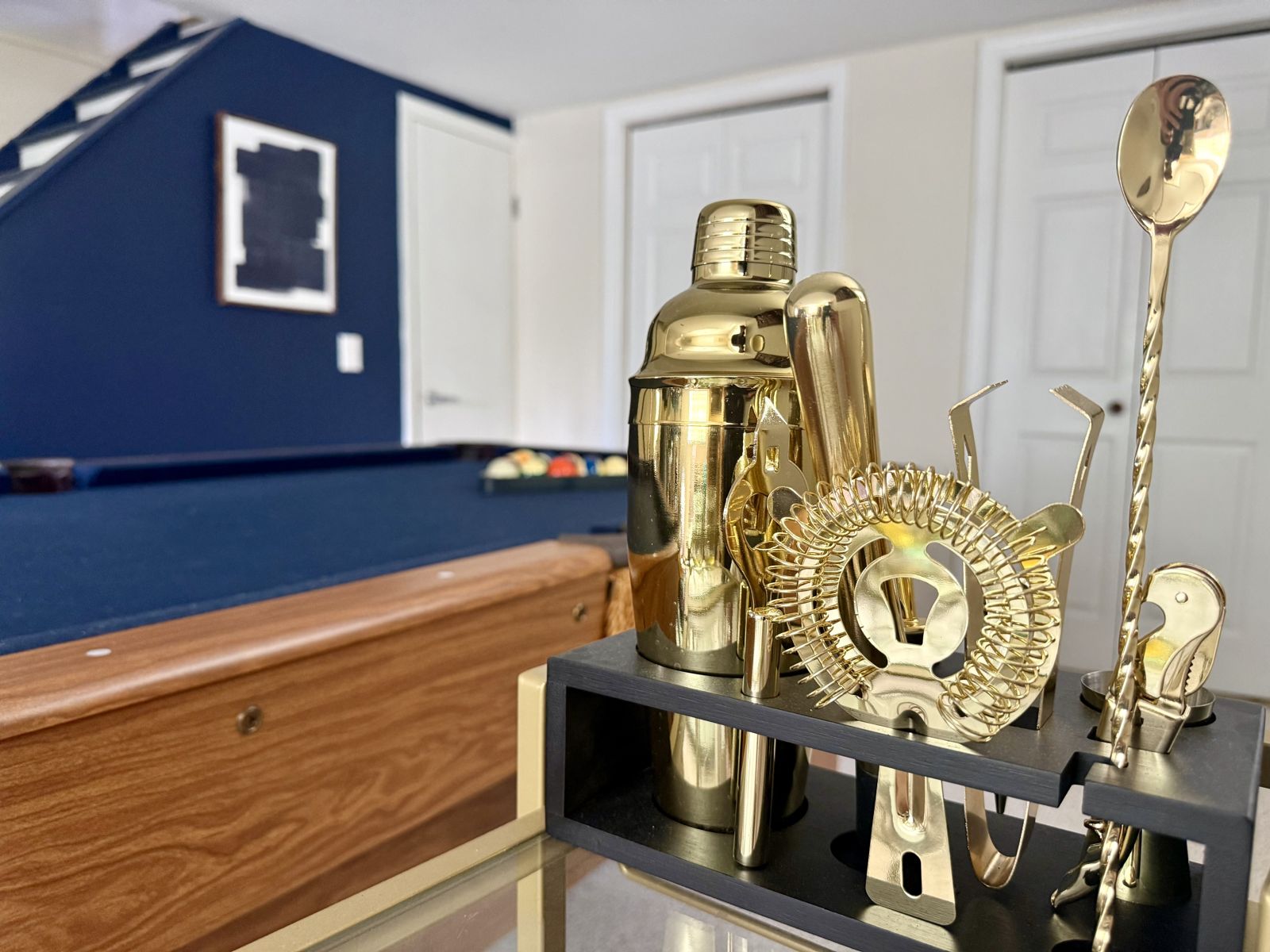 Pool Table Drinks — Urban Spa Retreat, Monroeville PA